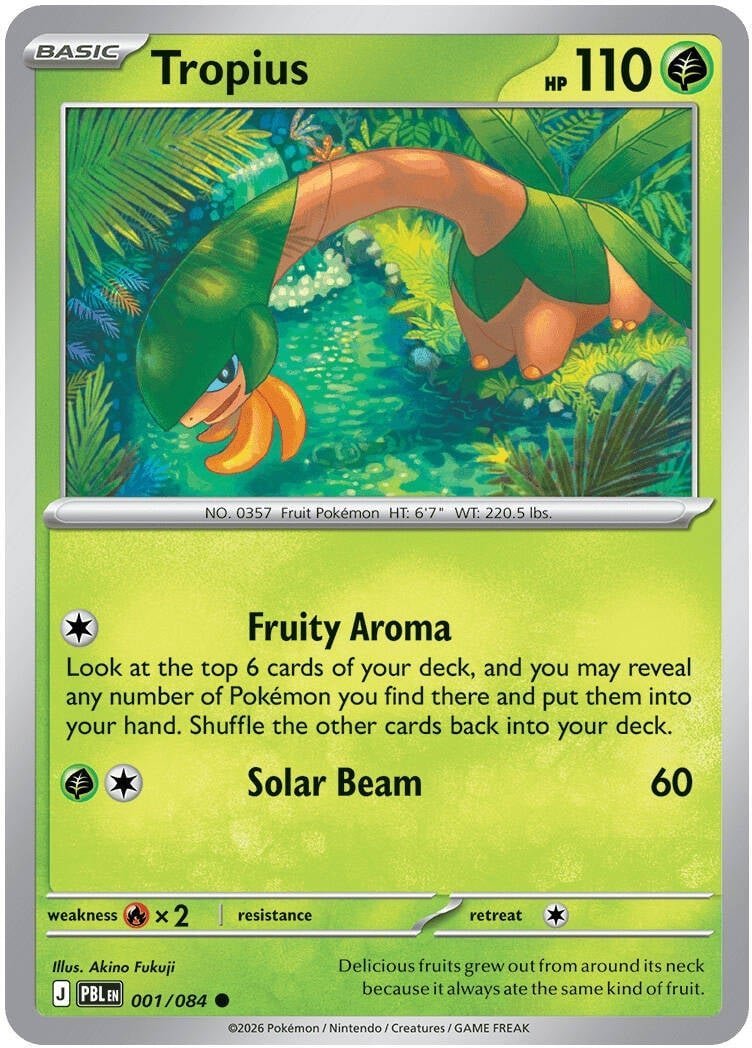 Tropius — 001/084 — Normal