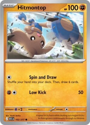 Hitmontop — 102/217 — Normal