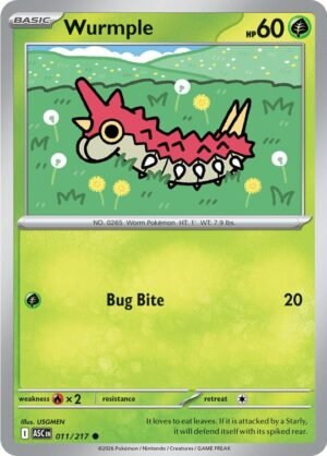 Wurmple — 011/217 — Normal