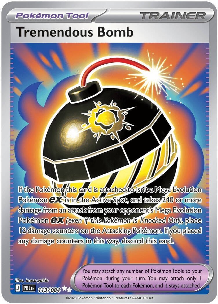 Tremendous Bomb — 113/084 — Ultra Rare
