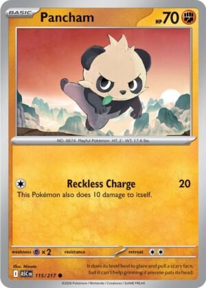 Pancham — 115/217 — Energy Reverse Holo