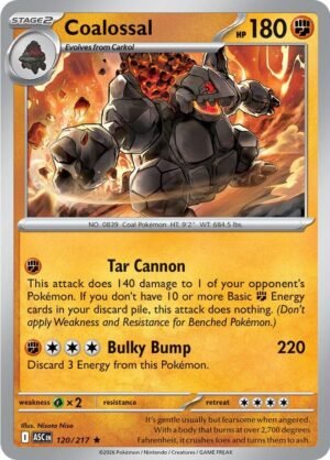 Coalossal — 120/217 — Holo