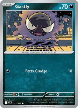Gastly — 123/217 — Normal