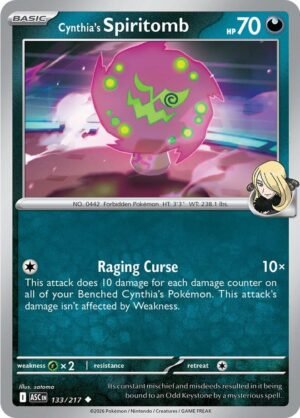 Cynthia's Spiritomb — 133/217 — Normal
