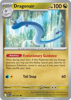 Dragonair — 151/217 — Energy Reverse Holo