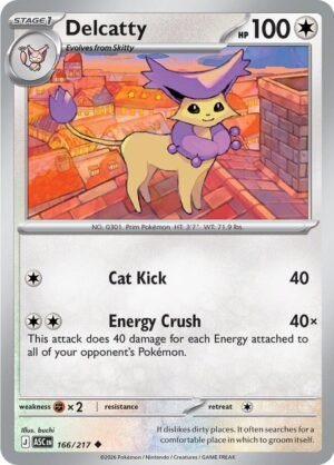 Delcatty — 166/217 — Normal