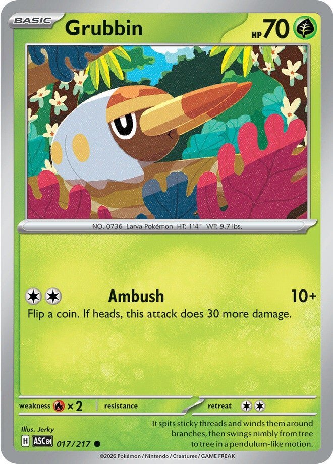 Grubbin — 017/217 — Normal
