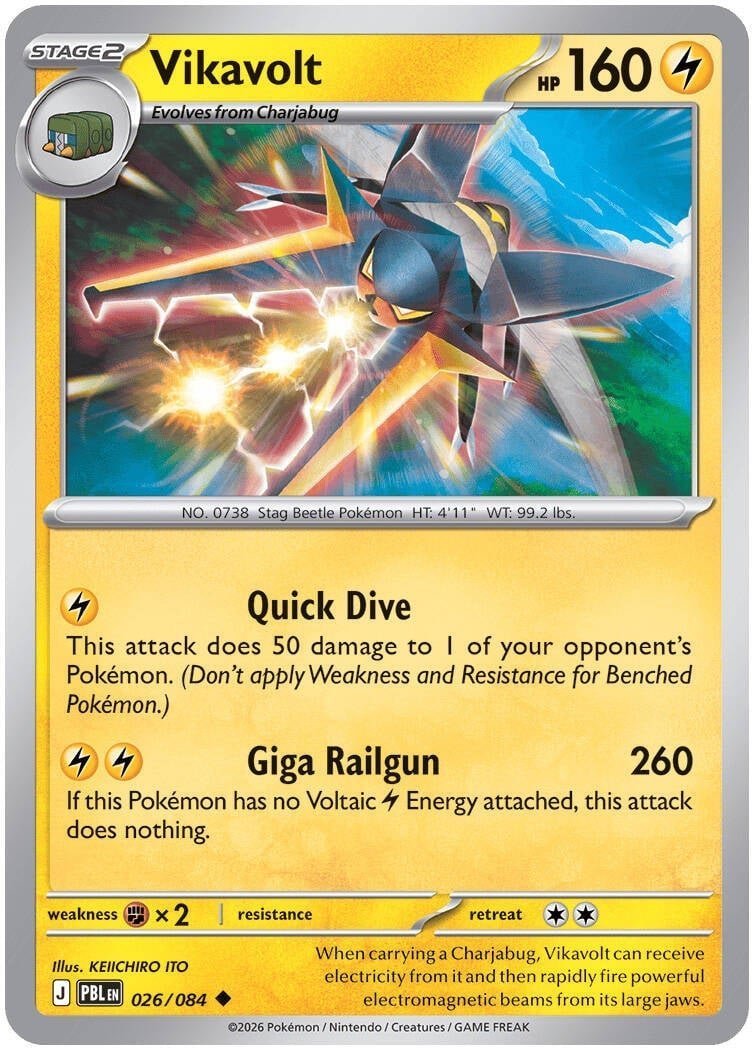 Vikavolt — 026/084 — Reverse Holo