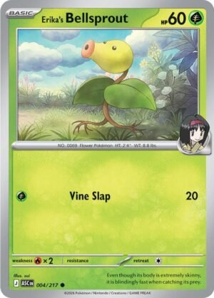 Erika's Bellsprout — 004/217 — Energy Reverse Holo