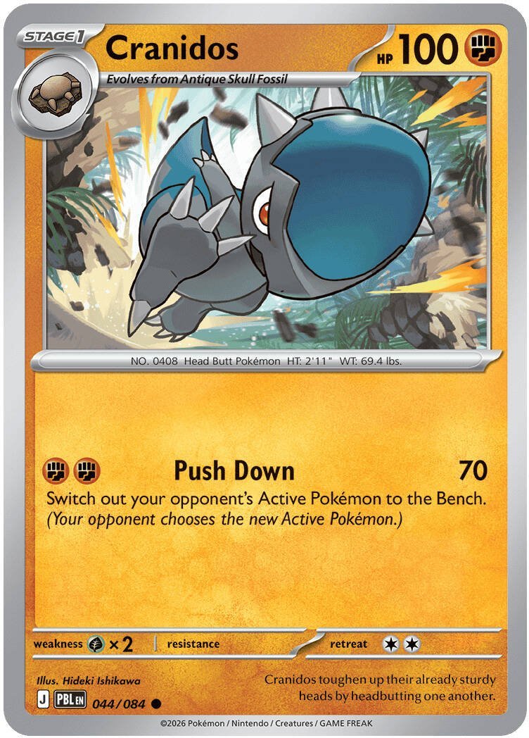Cranidos — 044/084 — Reverse Holo