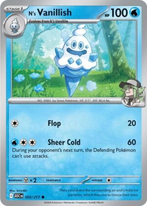 N's Vanillish — 050/217 — Energy Reverse Holo