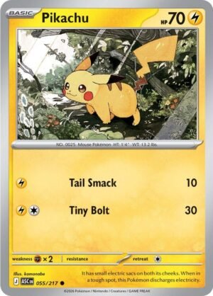Pikachu — 055/217 — Energy Reverse Holo