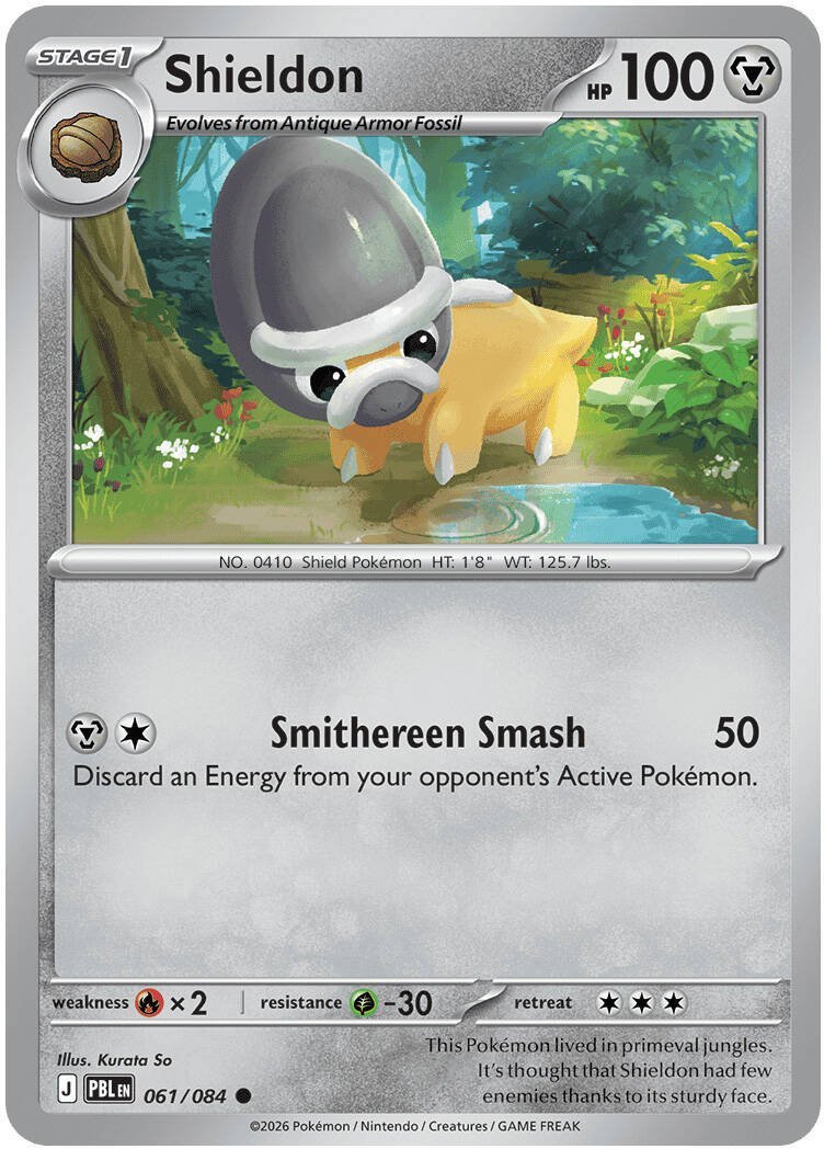 Shieldon — 061/084 — Reverse Holo