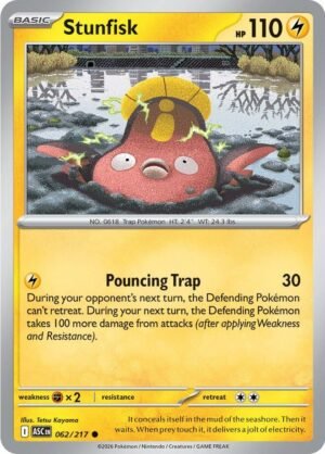Stunfisk — 062/217 — Energy Reverse Holo