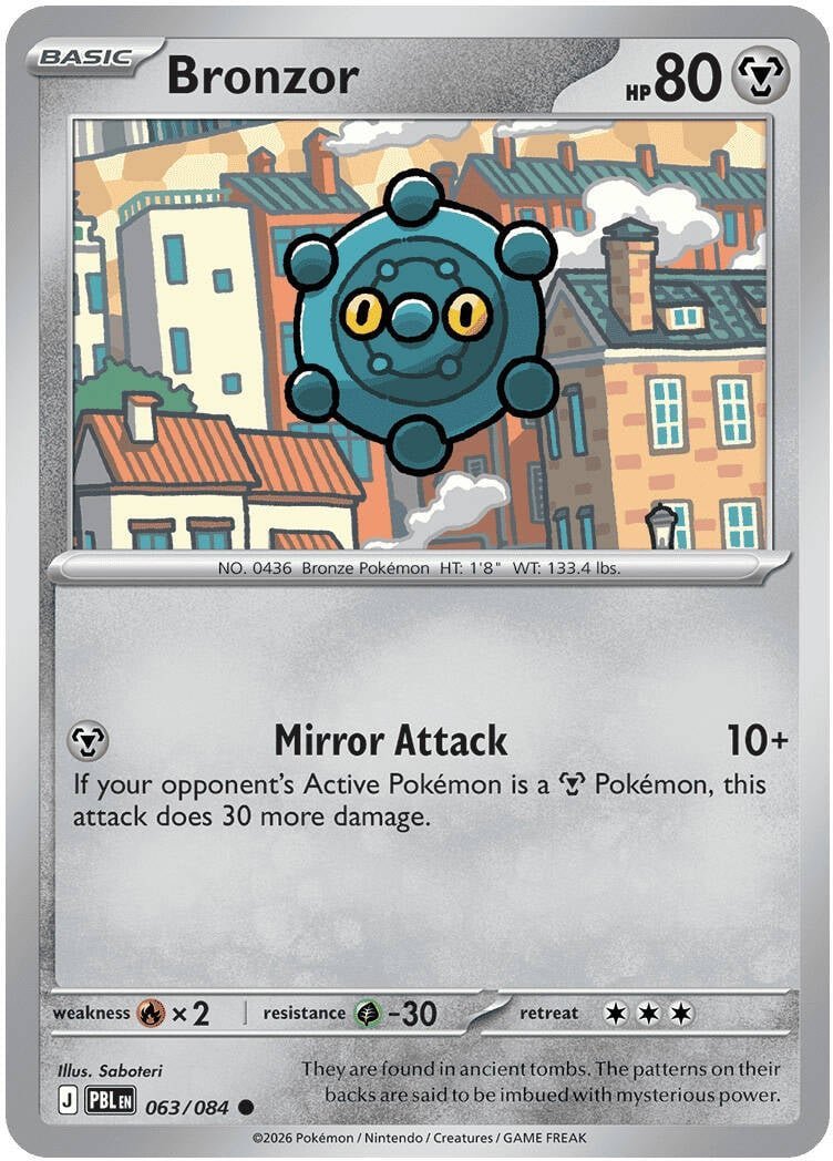Bronzor — 063/084 — Reverse Holo
