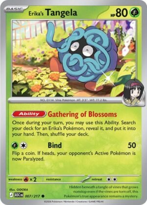 Erika's Tangela — 007/217 — Normal