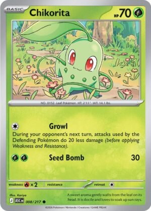 Chikorita — 008/217 — Normal