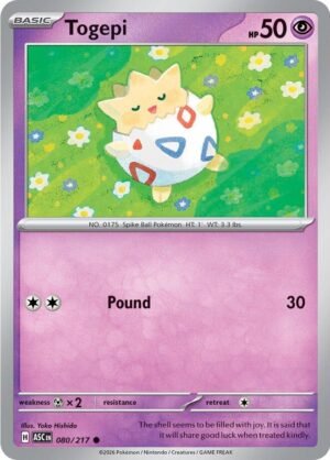 Togepi — 080/217 — Energy Reverse Holo