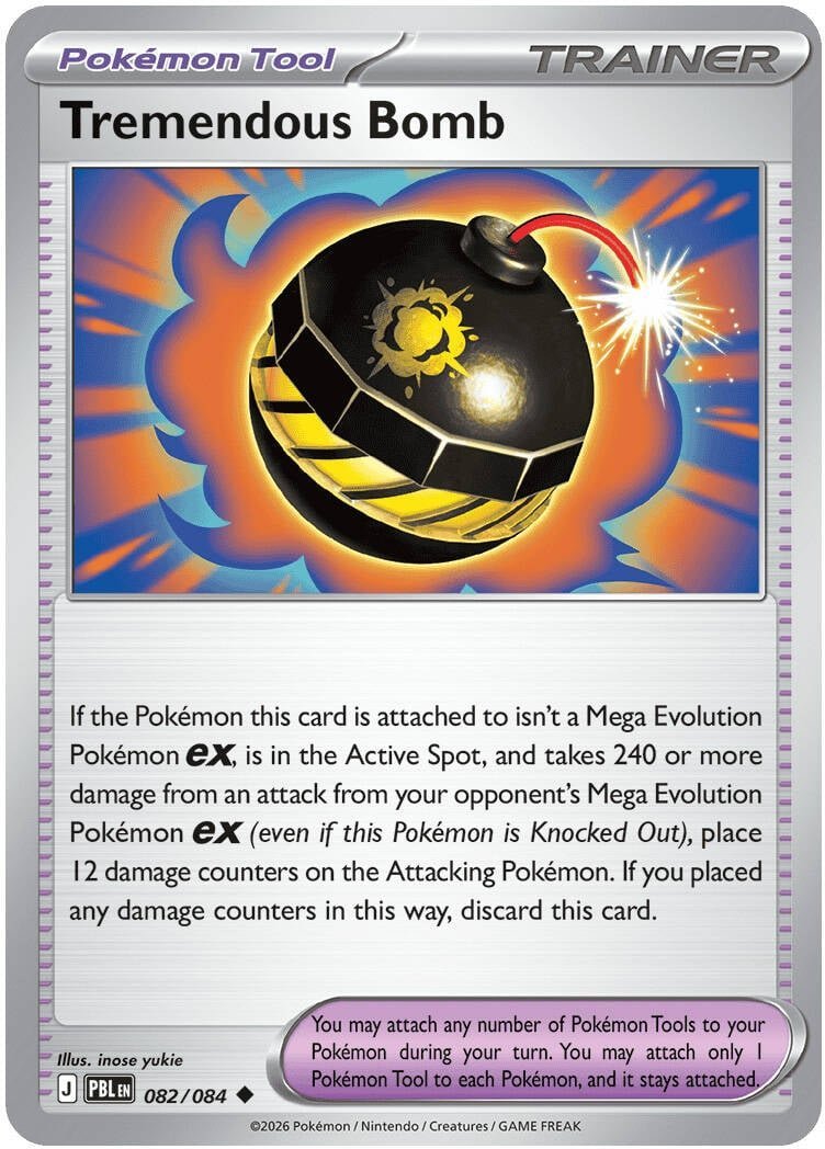 Tremendous Bomb — 082/084 — Normal