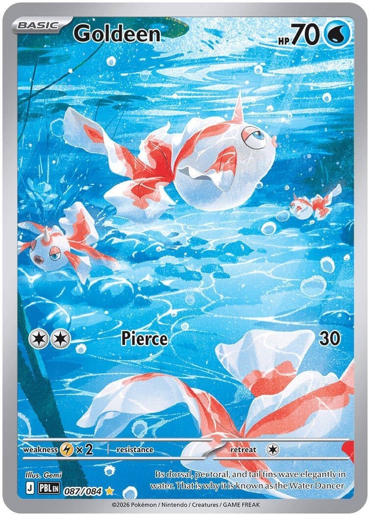 Goldeen — 087/084 — Illustration Rare