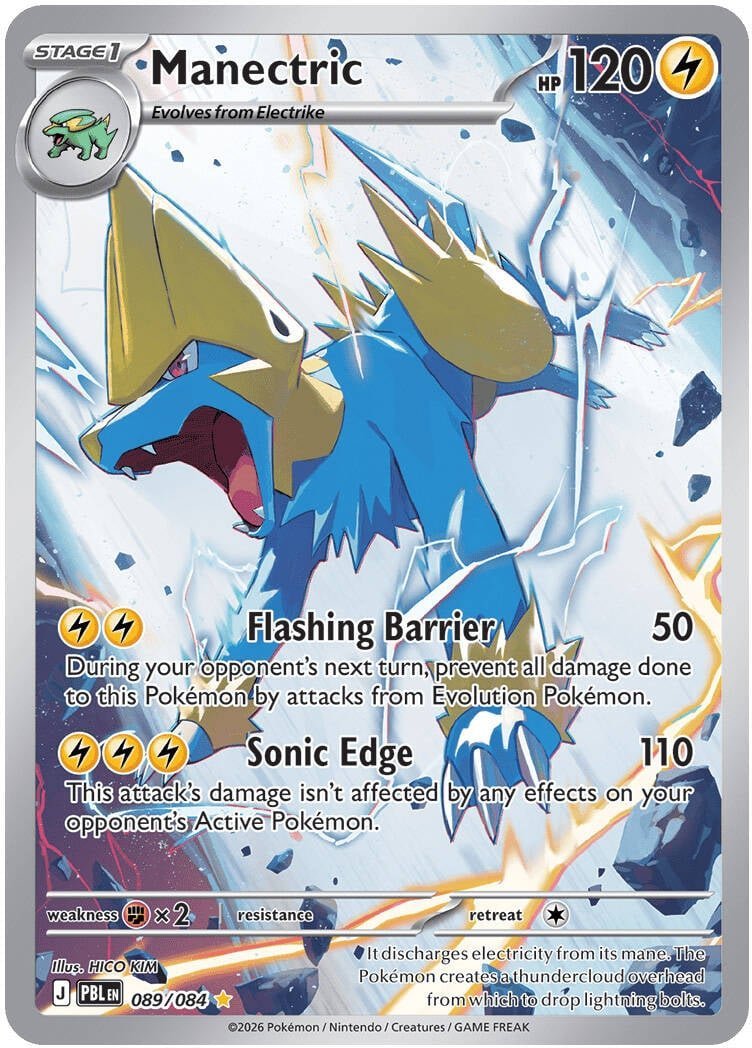 Manectric — 089/084 — Illustration Rare