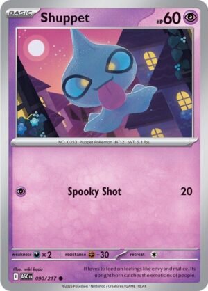 Shuppet — 090/217 — Poké Ball Reverse Holo