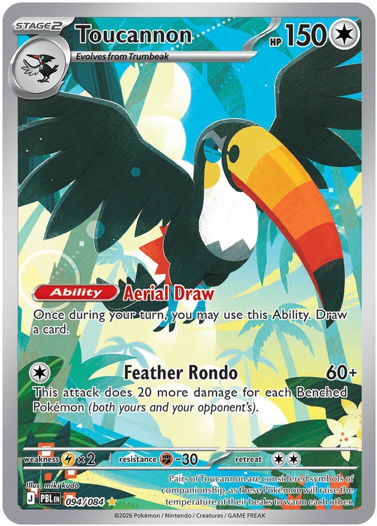 Toucannon — 094/084 — Illustration Rare